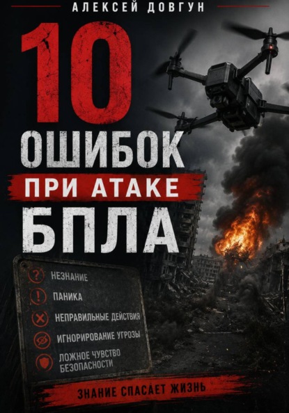 Скачать книгу 10 ошибок при атаке БПЛА