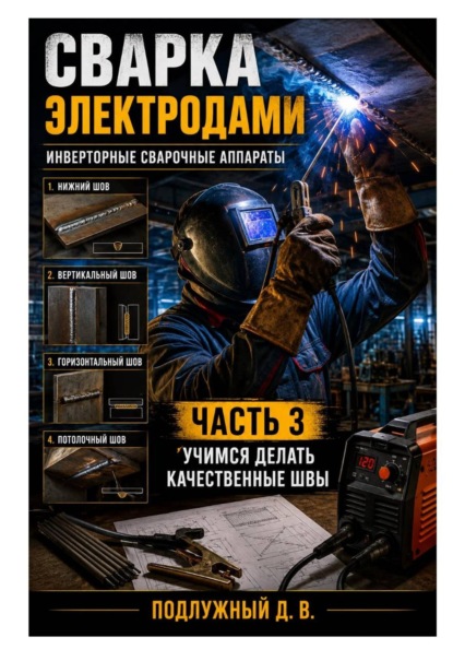 Скачать книгу Сварка электродами. Инверторные сварочные аппараты. Часть 3. Учимся делать качественные швы