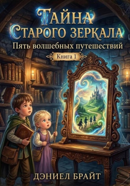 Скачать книгу Тайна старого зеркала: Пять волшебных путешествий. Книга 1.