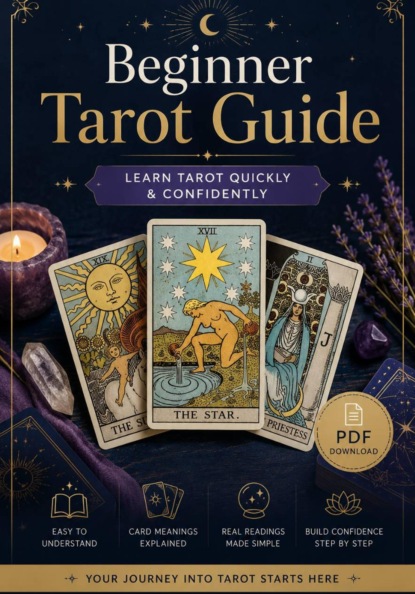 Скачать книгу Beginner Tarot Guide - Learn Tarot Quickly & Confidently