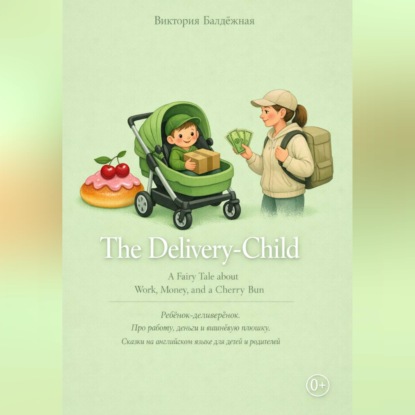 Скачать книгу The Delivery-Child A Fairy Tale about Work, Money, and a Cherry Bun. Про работу, деньги и вишнёвую плюшку. Сказки на английском языке для детей и родителей