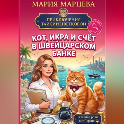 Скачать книгу Приключения Таисии Цветковой. Кот, икра и счёт в швейцарском банке
