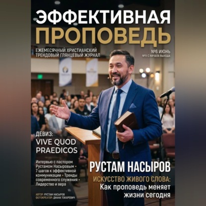 Скачать книгу Эффективная проповедь. Ежемесячный христианский трендовый глянцевый журнал. Июнь 2026