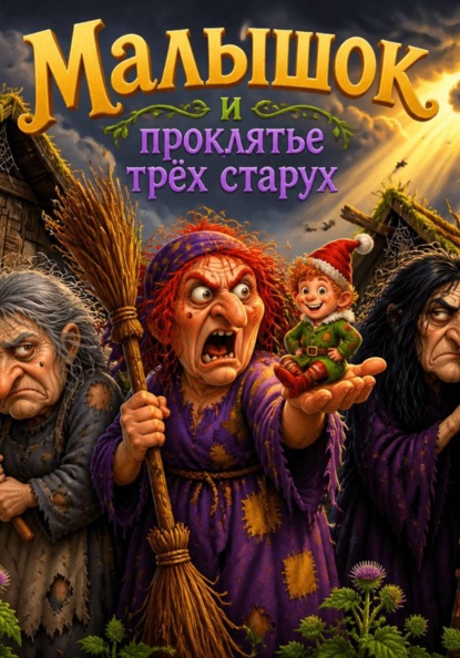 Скачать книгу Малышок и проклятье трёх старух