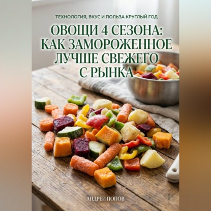 Скачать книгу Овощи 4 сезона: как замороженное лучше свежего с рынка