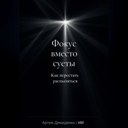 Скачать книгу Фокус вместо суеты: Как перестать распыляться