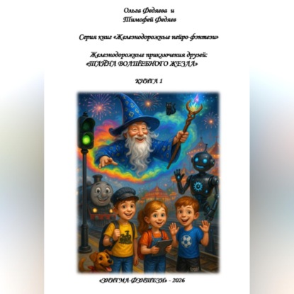 Скачать книгу Серия книг «Железнодорожные нейро-фэнтези».  Железнодорожные приключения друзей: «Тайна волшебного жезла». Книга 1