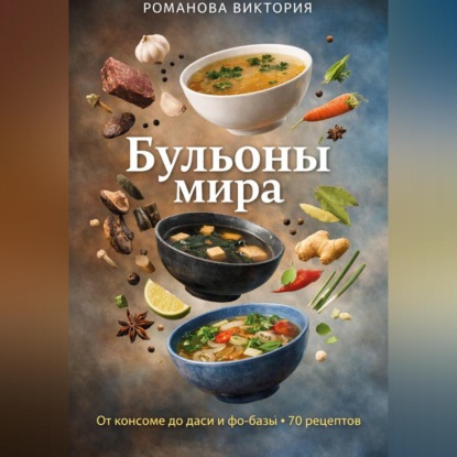 Скачать книгу Бульоны мира: от консоме до даси и фо-базы