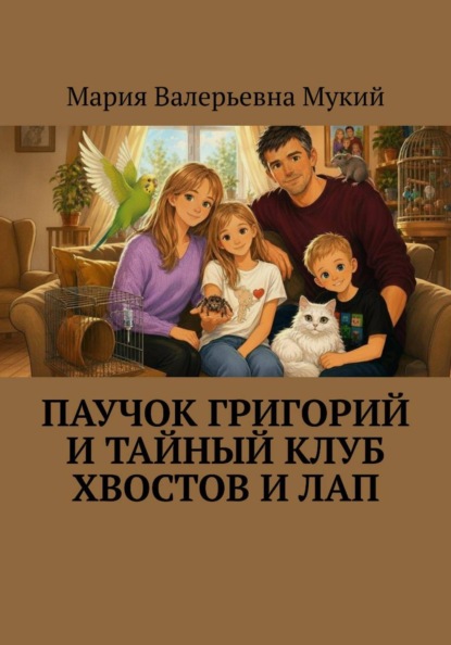 Скачать книгу Паучок Григорий и тайный клуб хвостов и лап