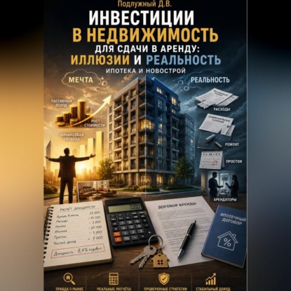 Скачать книгу Инвестиции в недвижимость для сдачи в аренду: иллюзии и реальность. Ипотека и новострой