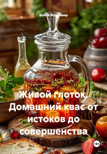 Скачать книгу Живой глоток. Домашний квас от истоков до совершенства