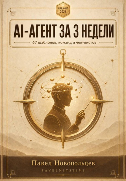 AI-агенты за 3 недели 67 шаблонов, команд и чек-листов для надёжного исполнителя.