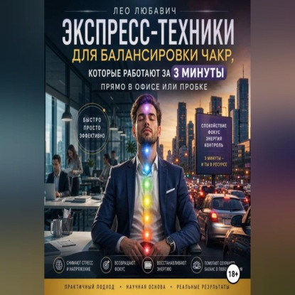 Скачать книгу Экспресс-техники для балансировки чакр, которые работают за 3 минуты прямо в офисе или пробке