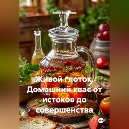 Скачать книгу Живой глоток. Домашний квас от истоков до совершенства