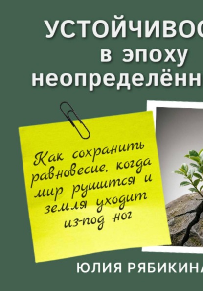 Скачать книгу Устойчивость в эпоху неопределённости. Как сохранить равновесие, когда мир рушится и земля уходит из-под ног
