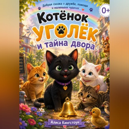 Скачать книгу Котёнок Уголёк и тайна двора