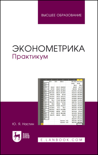 Скачать книгу Эконометрика. Практикум. Учебное пособие для вузов. 2-е издание, переработанное и дополненное