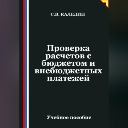 Скачать книгу Проверка расчетов с бюджетом и внебюджетных платежей