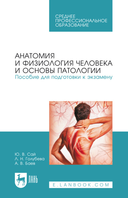 Скачать книгу Анатомия и физиология человека и основы патологии. Пособие для подготовки к экзамену. Учебное пособие для СПО. 5-е издание, стереотипное