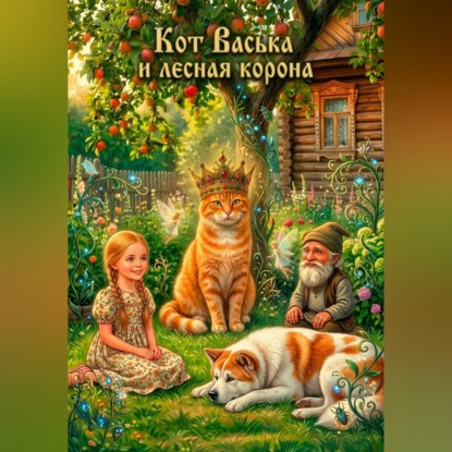 Скачать книгу Сказка "Кот Васька и лесная корона"