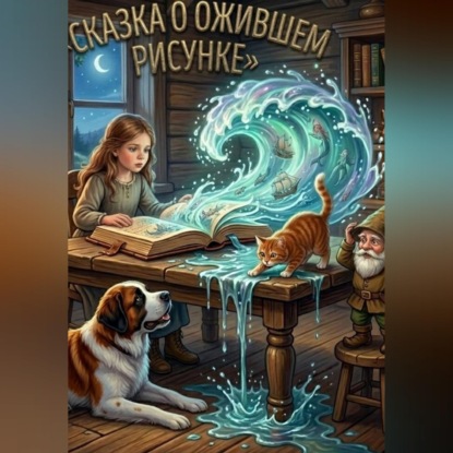 Скачать книгу Сказка "Оживший рисунок моря"