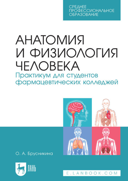 Скачать книгу Анатомия и физиология человека. Практикум для студентов фармацевтических колледжей. Учебное пособие для СПО. 4-е издание, стереотипное