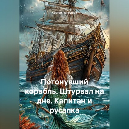 Скачать книгу Потонувший корабль. Штурвал на дне. Капитан и русалка