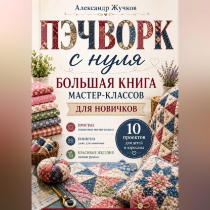 Скачать книгу Пэчворк с нуля. Большая книга мастер-классов для новичков.