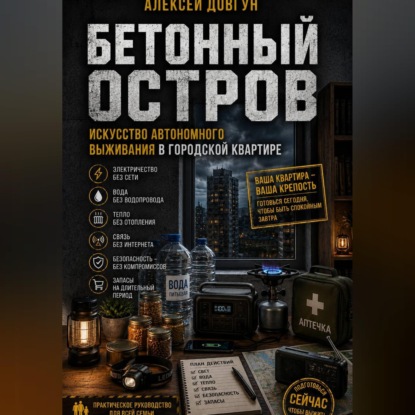 Скачать книгу Бетонный остров: Искусство автономного выживания в городской квартире