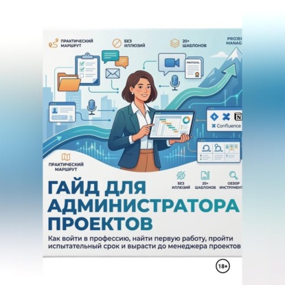 Скачать книгу ГАЙД ДЛЯ АДМИНИСТРАТОРА ПРОЕКТОВ Как войти в профессию, найти первую работу, пройти испытательный срок и вырасти до менеджера проектов