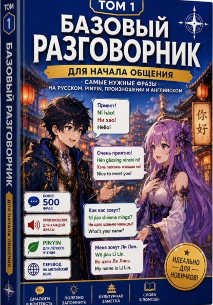 Русско-китайско-английский разговорник Том 1