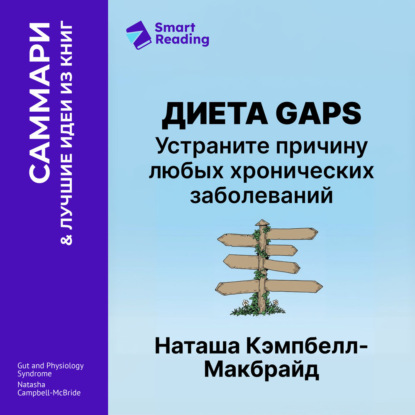 Скачать книгу Диета GAPS. Устраните причину любых хронических заболеваний. Наташа Кэмпбелл-Макбрайд. Саммари
