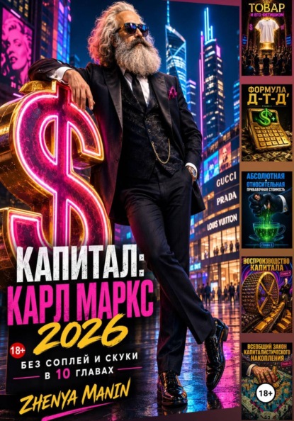 Скачать книгу Капитал: Карл Маркс 2026 без соплей и скуки в 10 главах