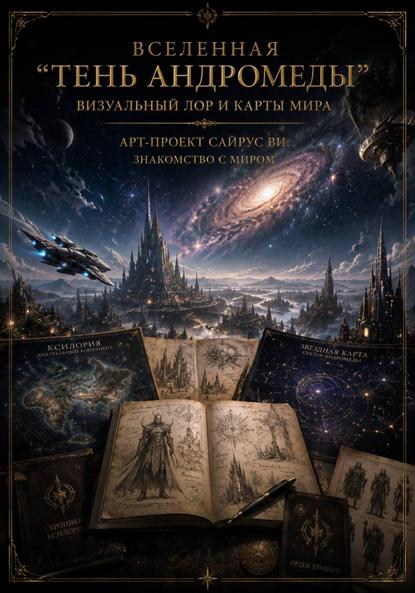 «Вселенная "Тень Андромеды": Визуальный лор и карты мира» · «Арт-проект Сайрус Ви. Знакомство с миром»