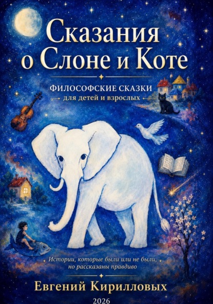 Скачать книгу Сказания о Слоне и Коте. Философские сказки для детей и взрослых.