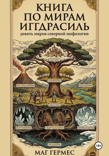 Скачать книгу Книга по мирам Иггдрасиль. Девять миров северной мифологии
