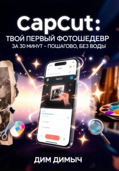 Скачать книгу Capcut: ТВОЙ ПЕРВЫЙ ФОТОШЕДЕВР за 30 минут – пошагово, без воды