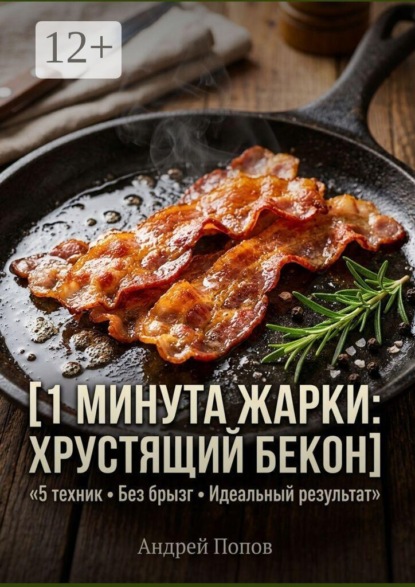 Скачать книгу 1 минута жарки: хрустящий бекон