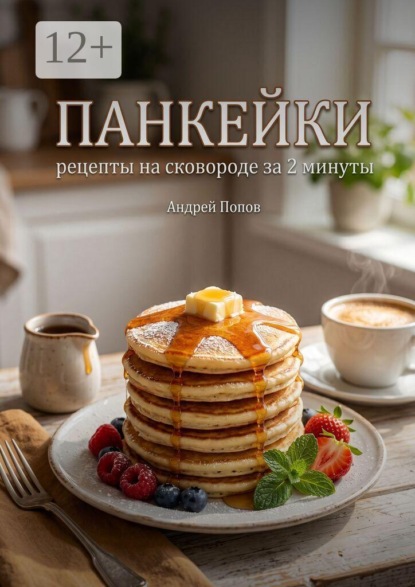 Скачать книгу Панкейки: рецепты на сковороде за 2 минуты
