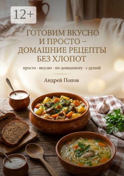 Скачать книгу Готовим вкусно и просто: домашние рецепты без хлопот