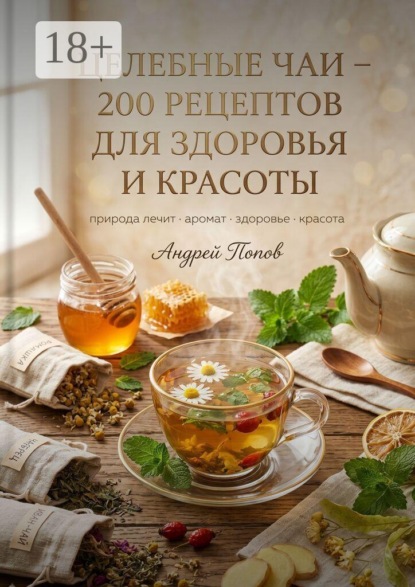 Скачать книгу Целебные чаи: 200 рецептов для здоровья и красоты