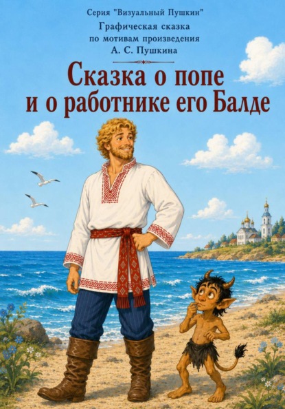 Графическая сказка по мотивам сказки о попе и работнике его Балде А.С. Пушкина