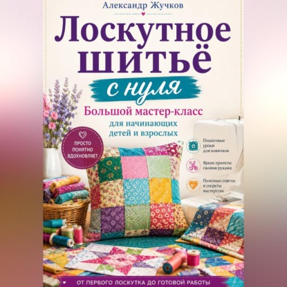 Скачать книгу Лоскутное шитьё с нуля. Большой мастер-класс для начинающих детей и взрослых