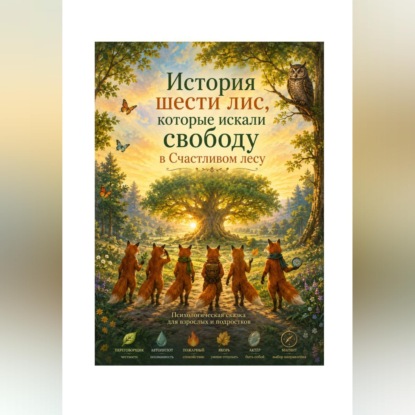Скачать книгу История шести лис, которые искали свободу в Счастливом лесу.