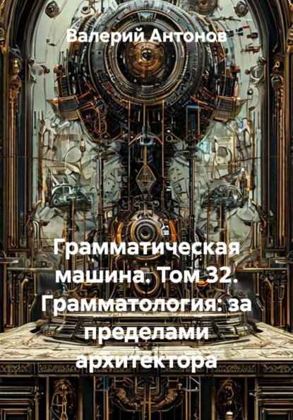 Скачать книгу Грамматическая машина. Том 32. Грамматология: за пределами архитектора