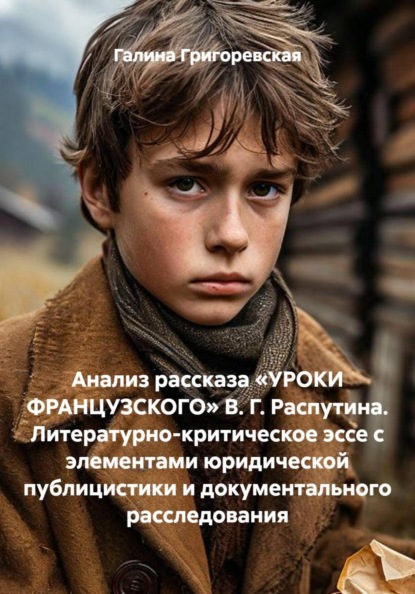 Скачать книгу Анализ рассказа «УРОКИ ФРАНЦУЗСКОГО» В. Г. Распутина. Литературно-критическое эссе с элементами юридической публицистики и документального расследования