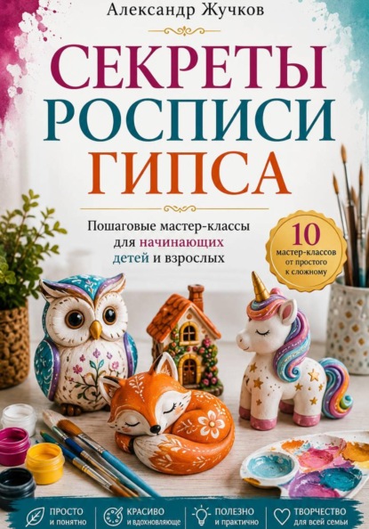 Скачать книгу Секреты росписи гипса