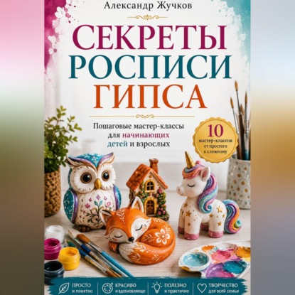 Скачать книгу Секреты росписи гипса