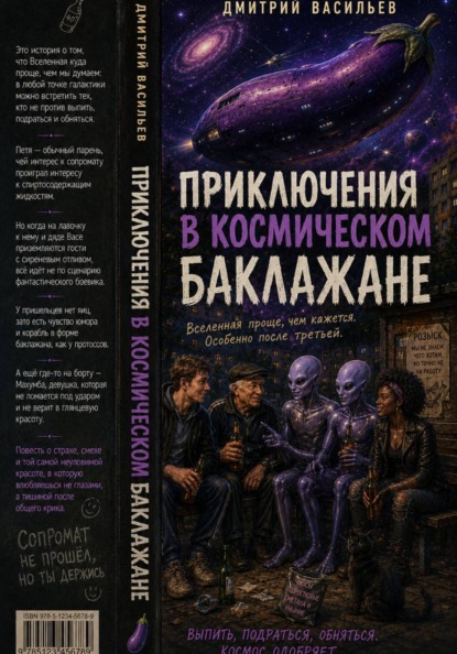 Скачать книгу Приключения на космическом баклажане
