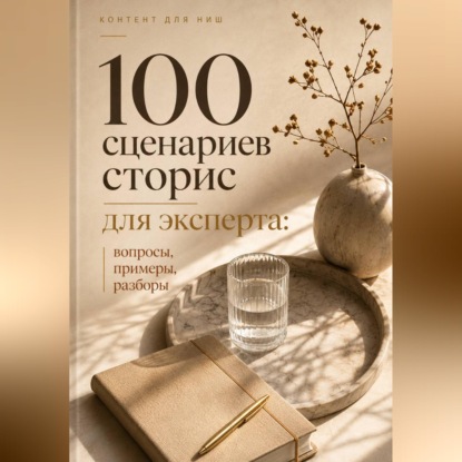 Скачать книгу 100 сценариев сторис для эксперта: вопросы, примеры, разборы